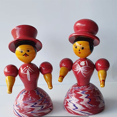 "Etikoppaka Wooden Russian Doll set A-33 - Click here to View more details about this Product